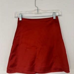 Thick Blood Orange Wilfred Holiday Skirt